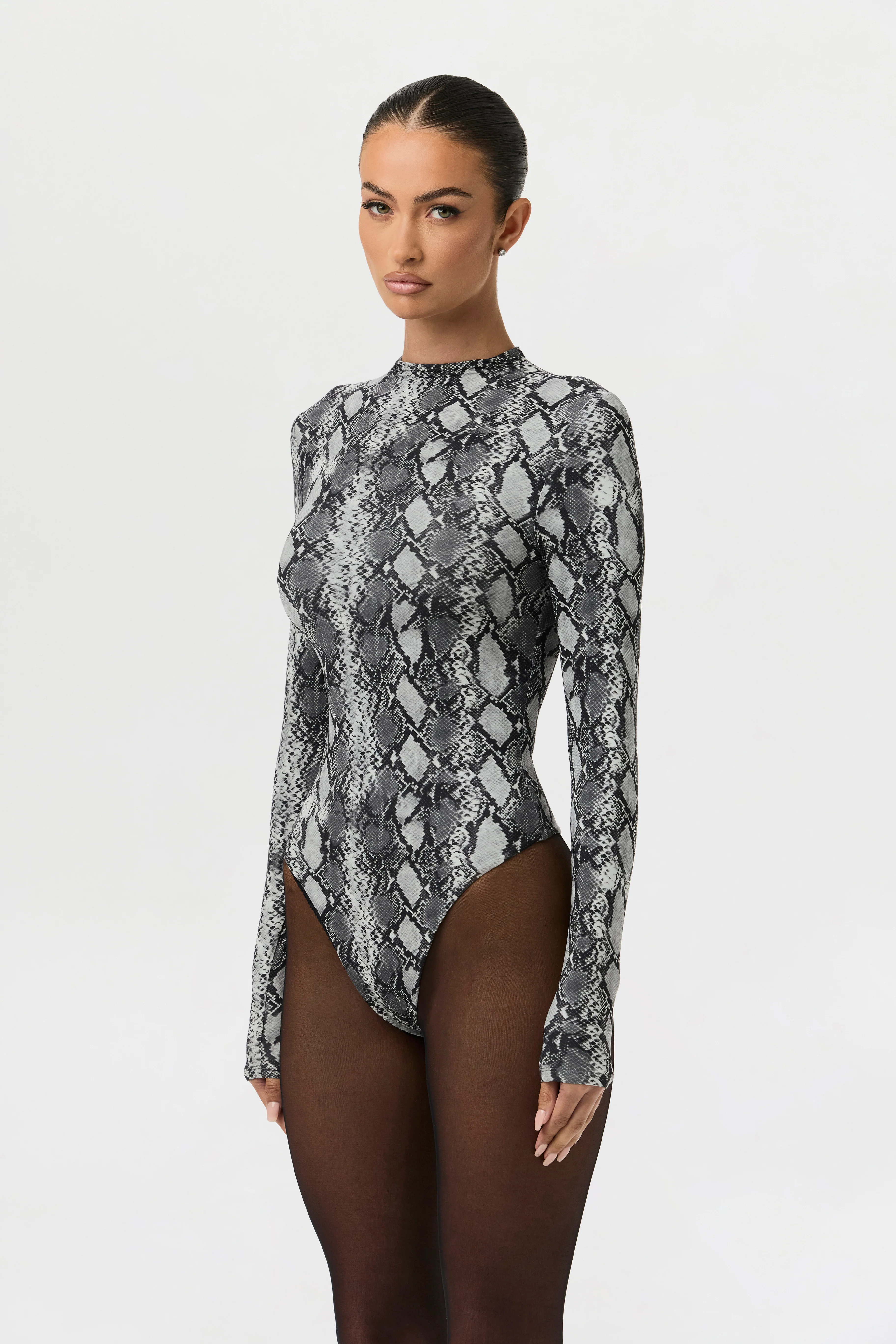 Naked Print Bodysuit - Image 9