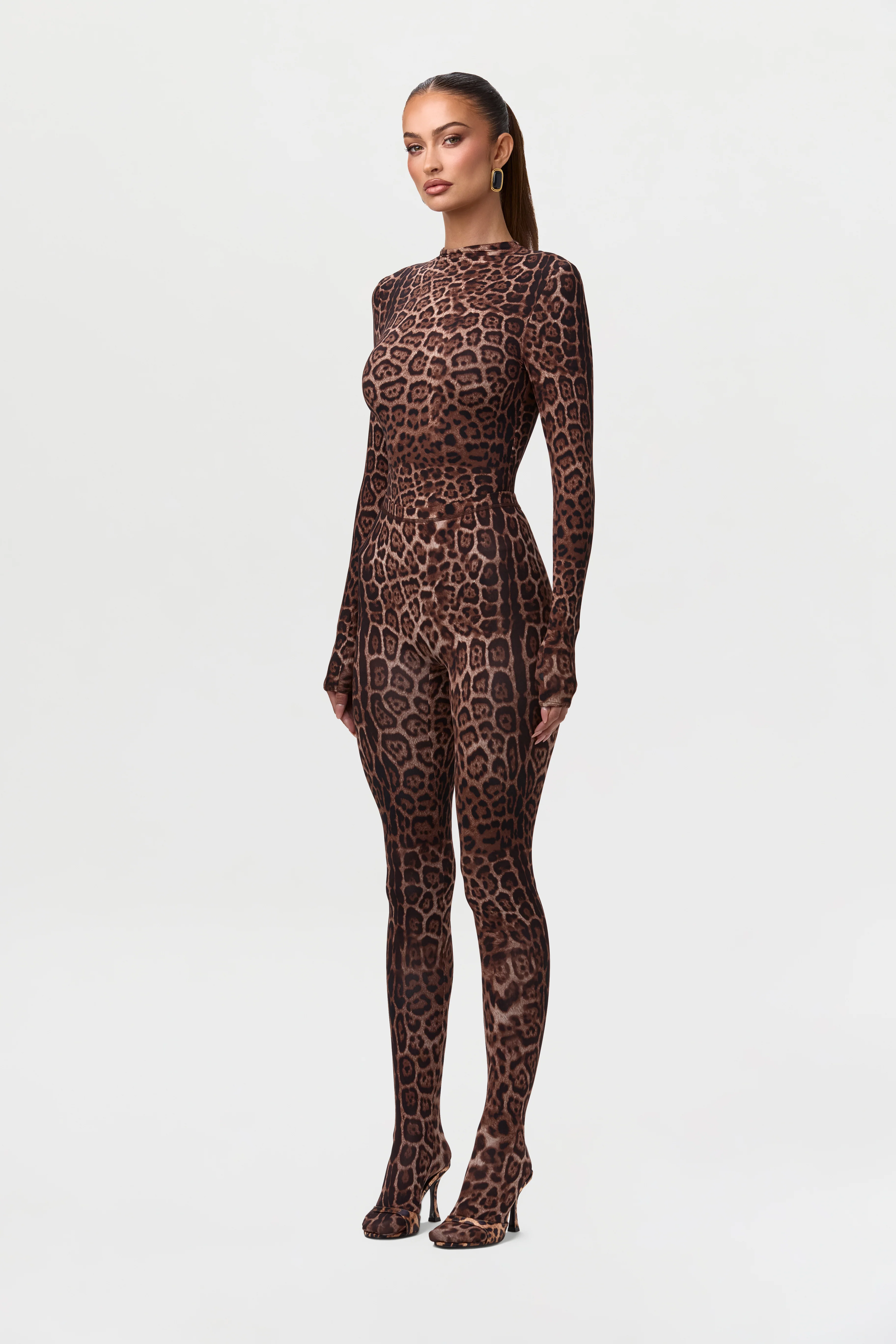 Naked Print Tights Petite - Image 11