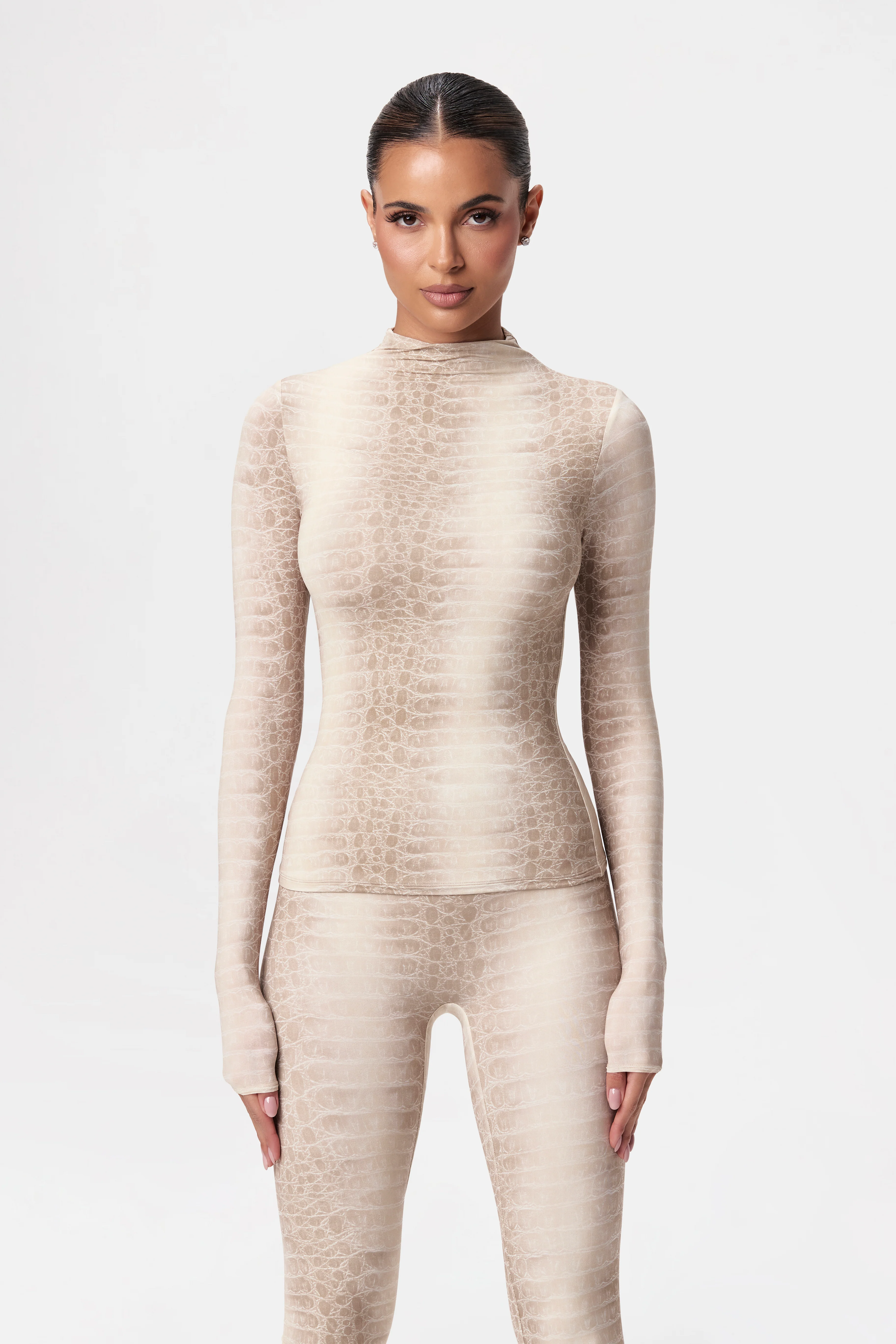 Naked Animal Print Top - Image 47