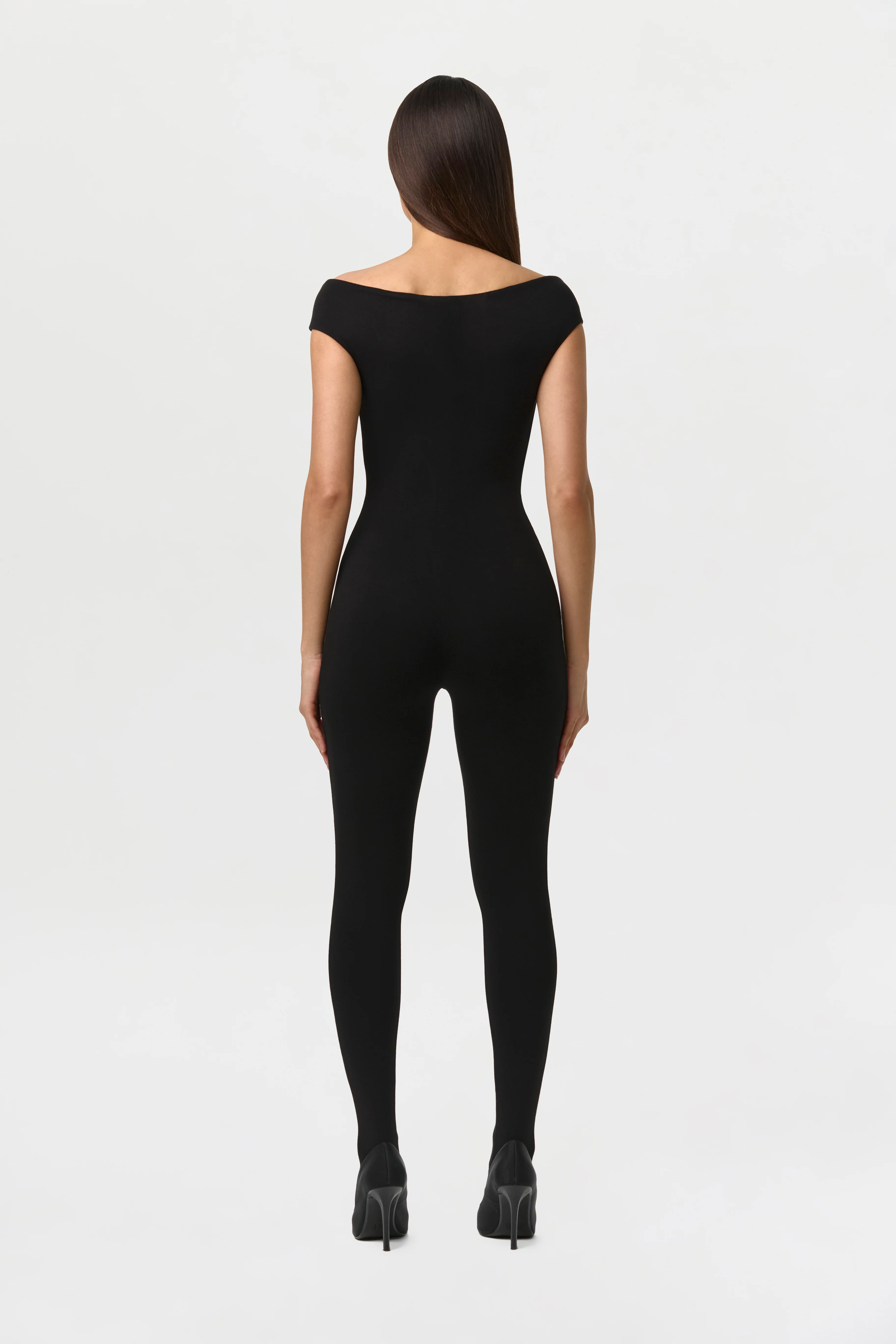 Smooth Off-Shoulder Jumpsuit - Image 5