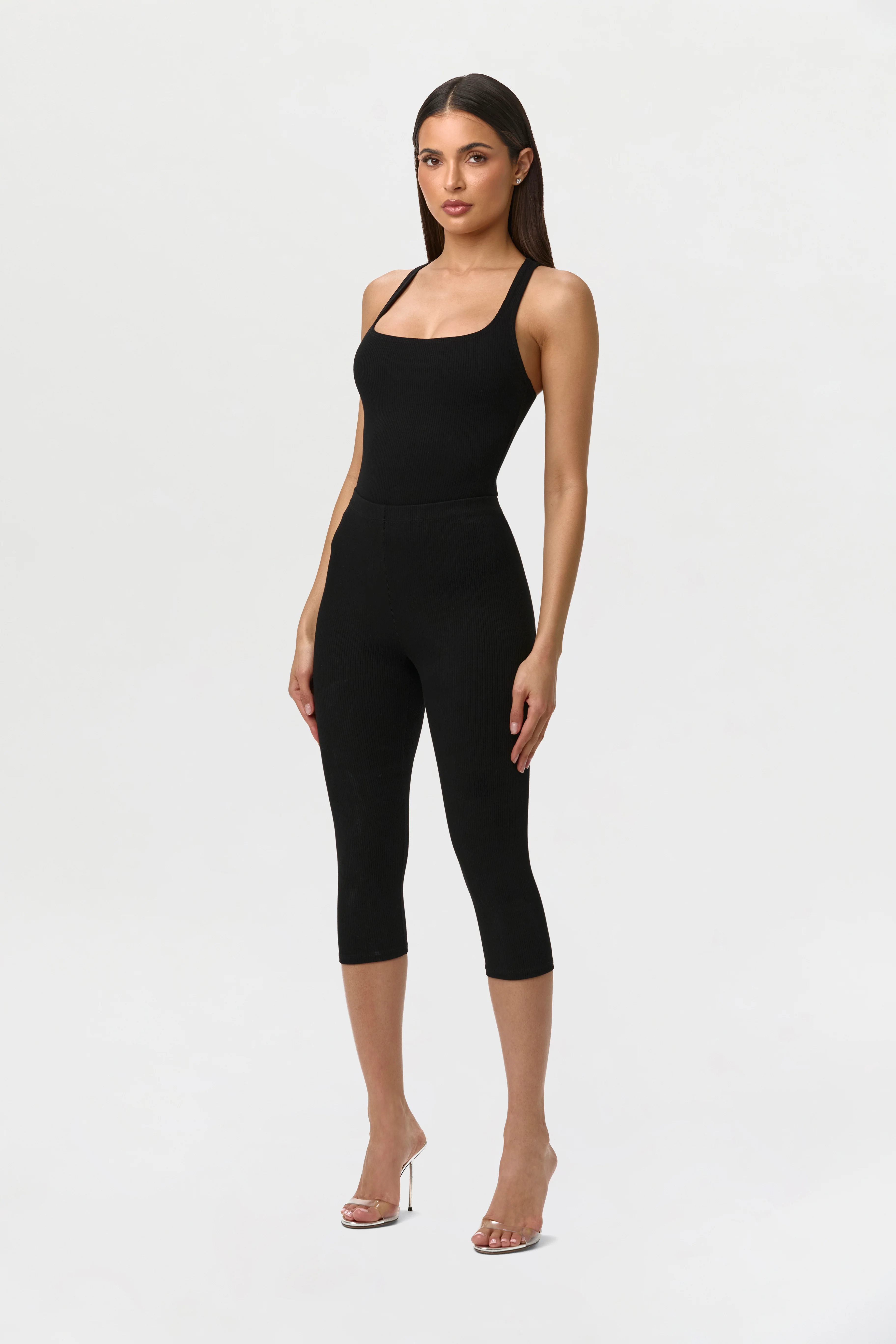 Snatched Capri Leggings - Image 2