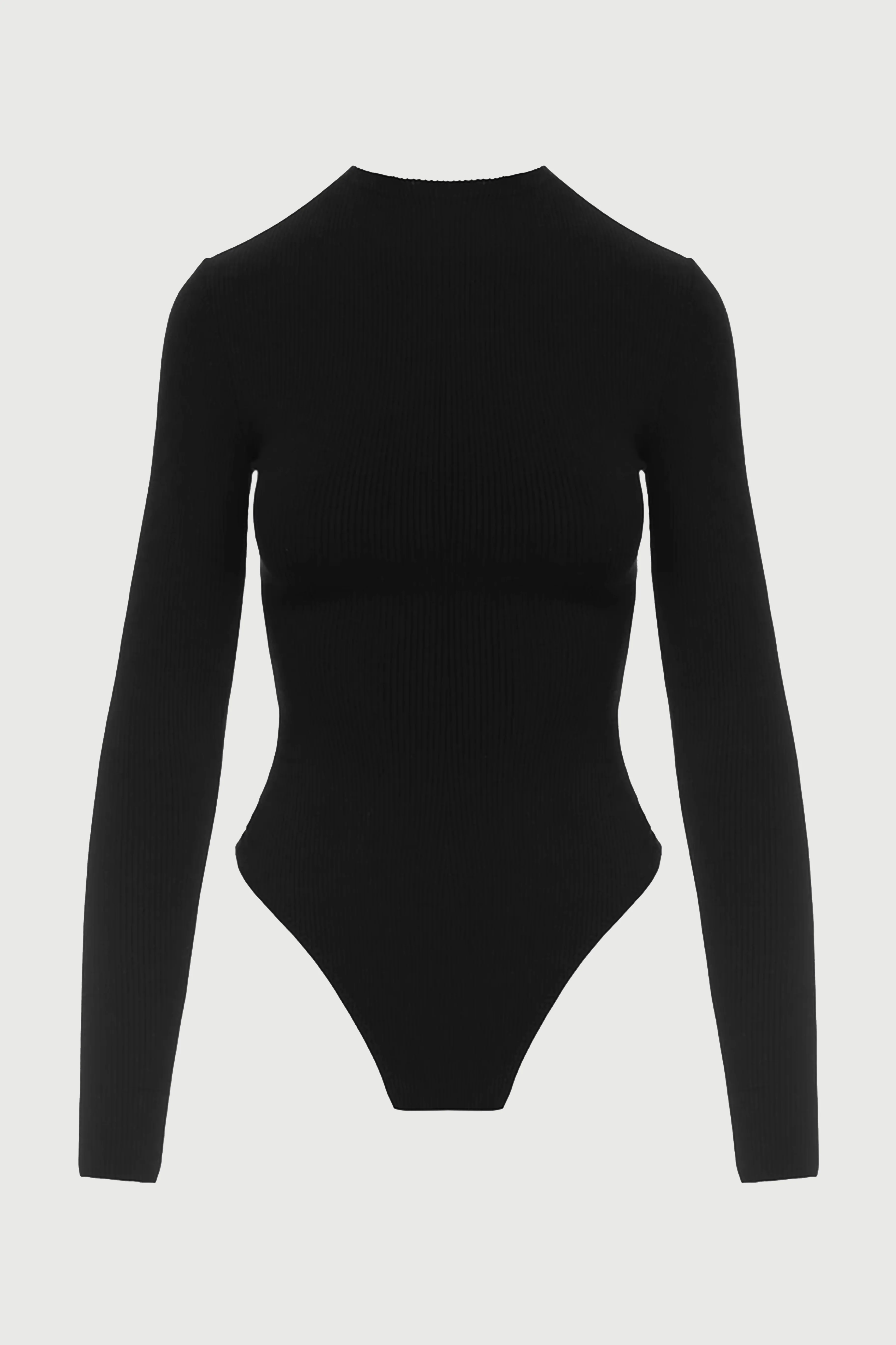 Snatched Raw Edge Bodysuit - Image 3