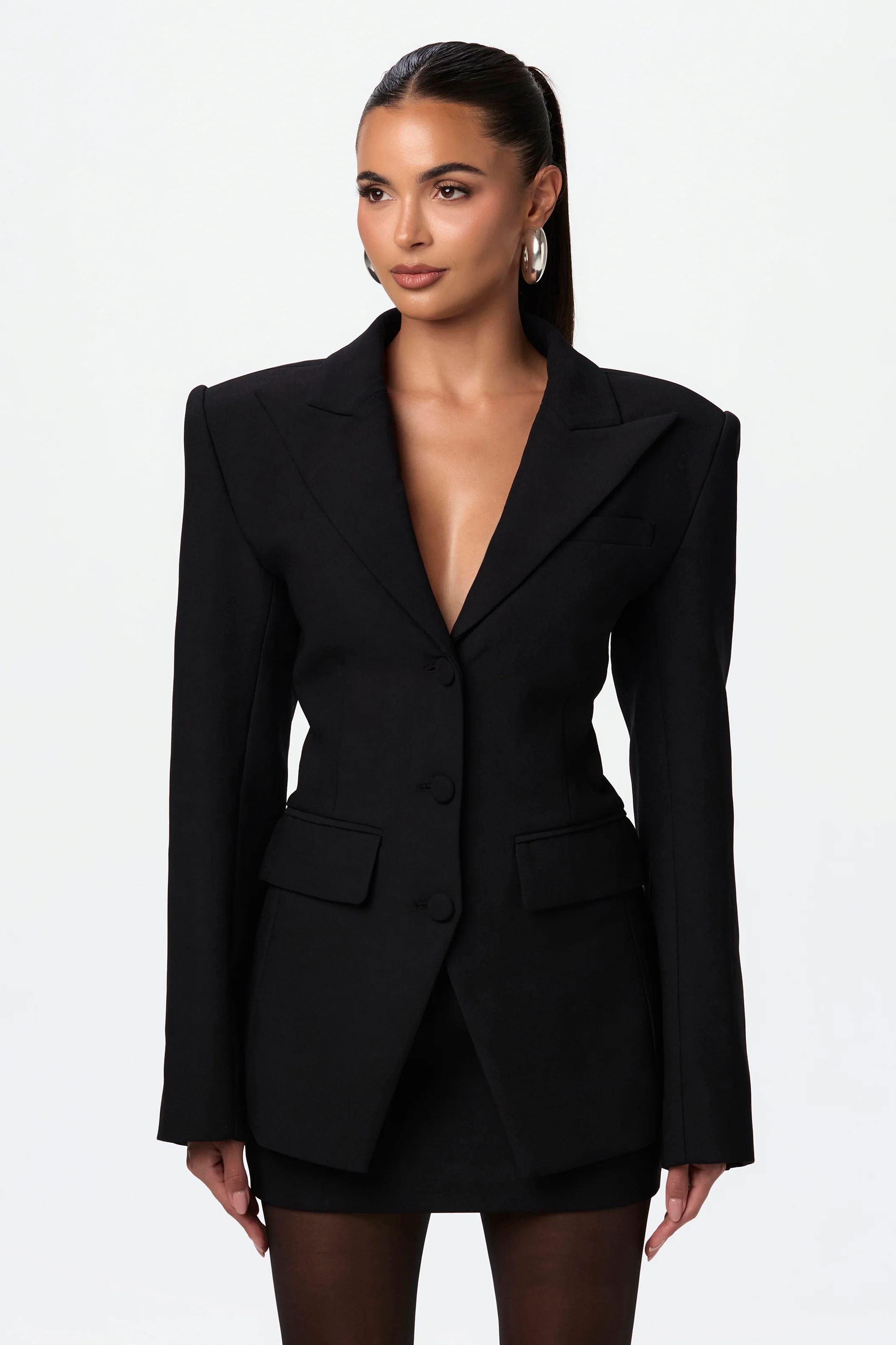 Suiting Mini Skirt - Image 17