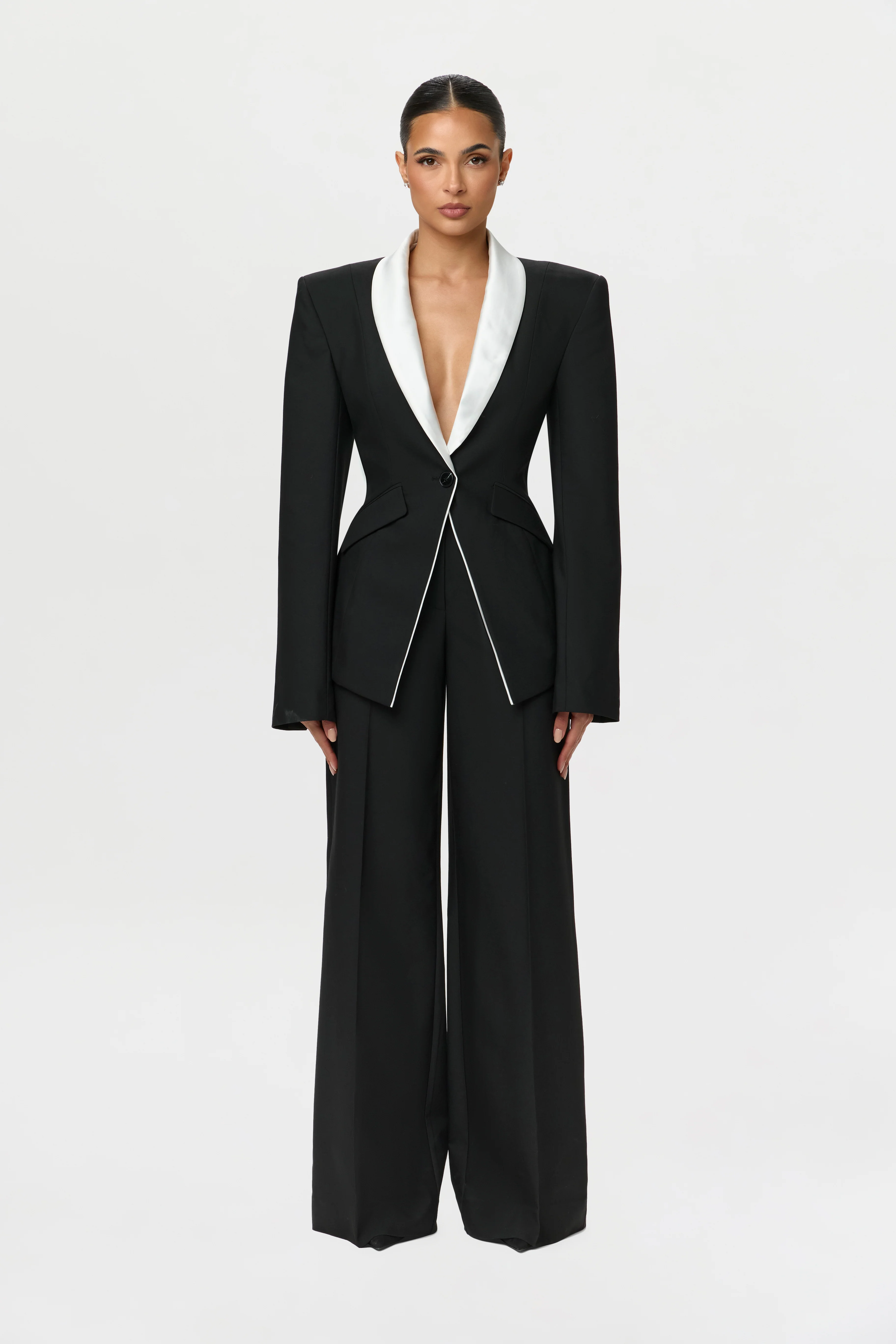 Suiting Jacket With Shawl Collar - Image 2