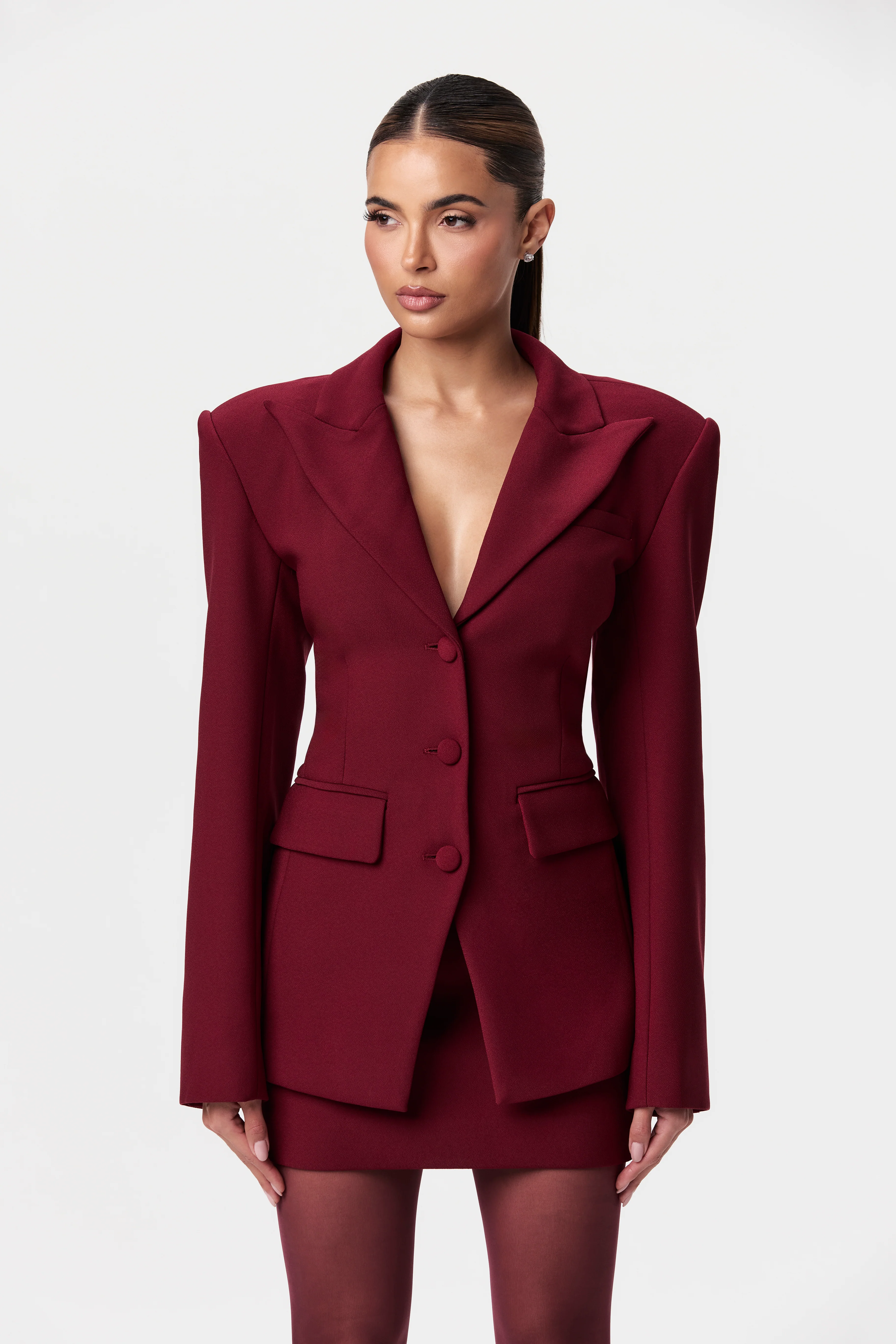 Suiting Mini Skirt - Image 38
