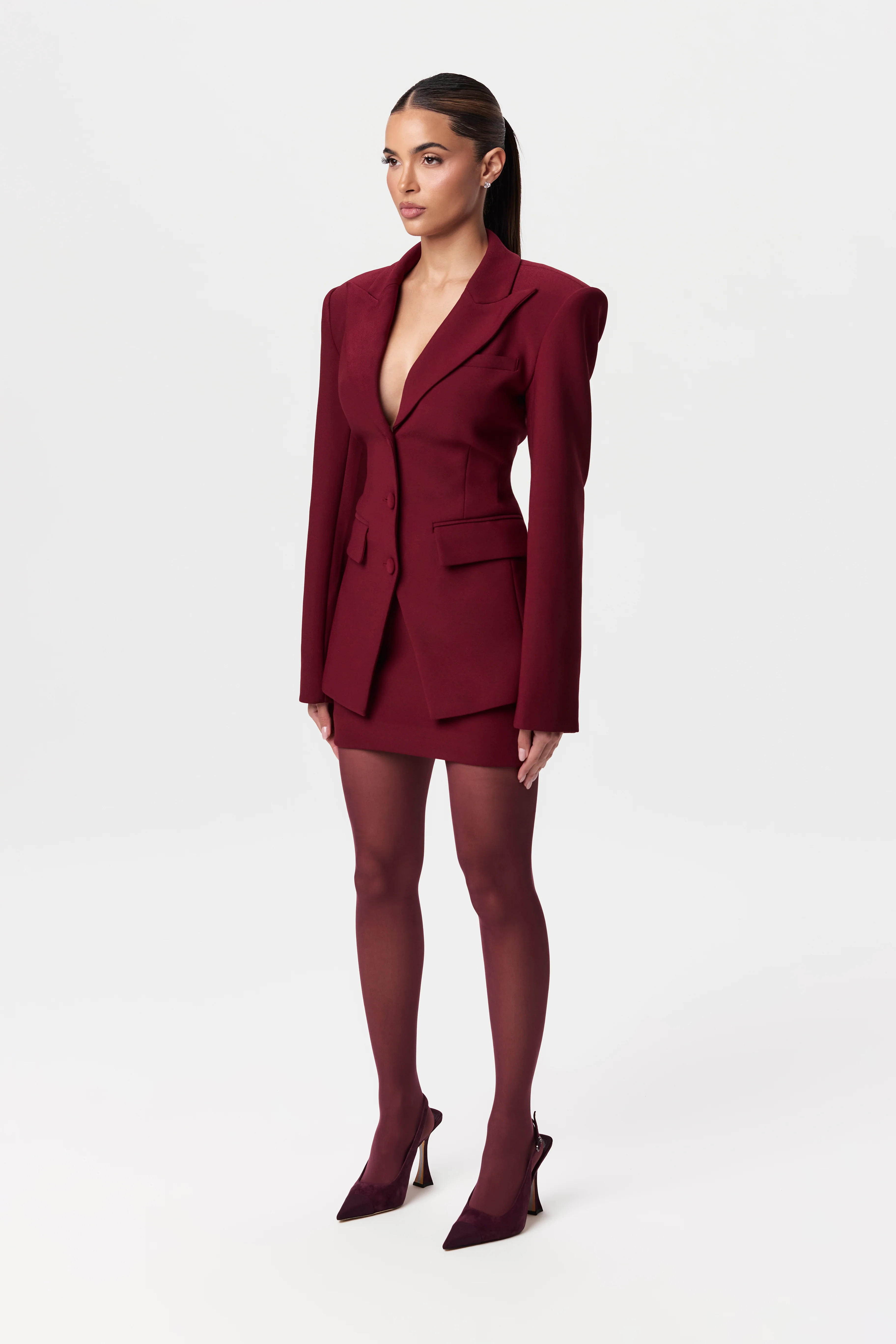 Suiting Mini Skirt - Image 40