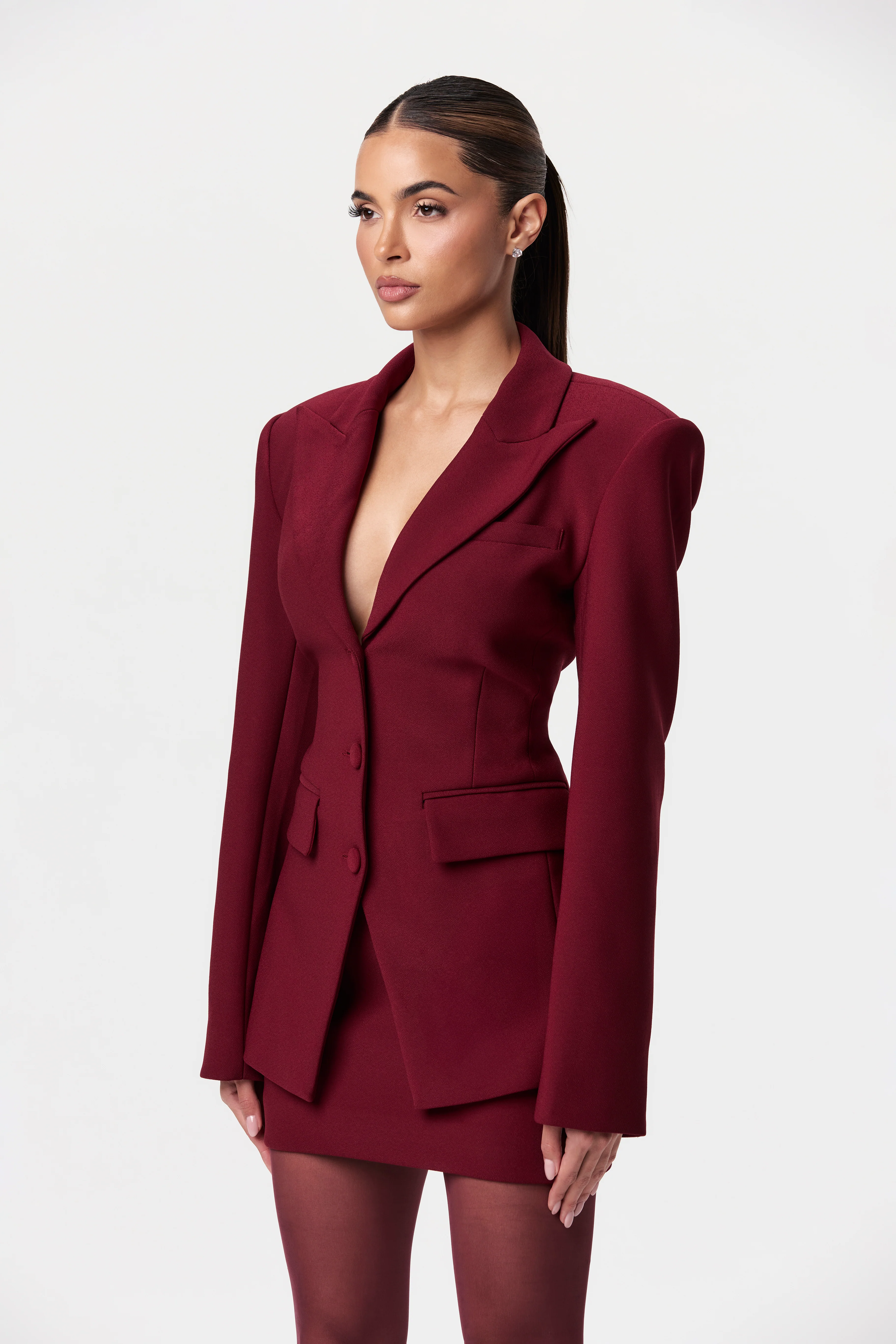 Suiting Mini Skirt - Image 42