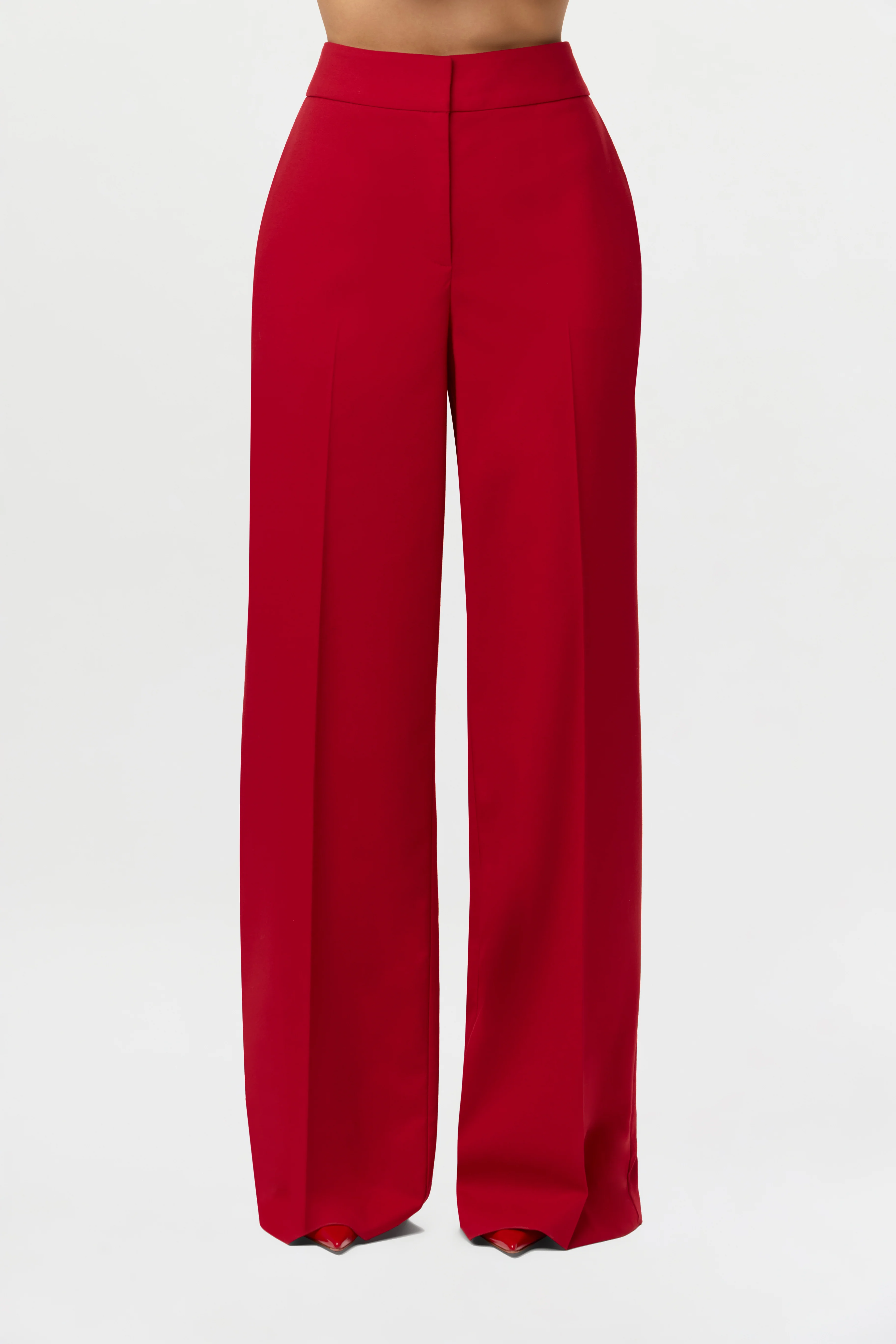 Suiting Seam Wideleg Pants - Image 4