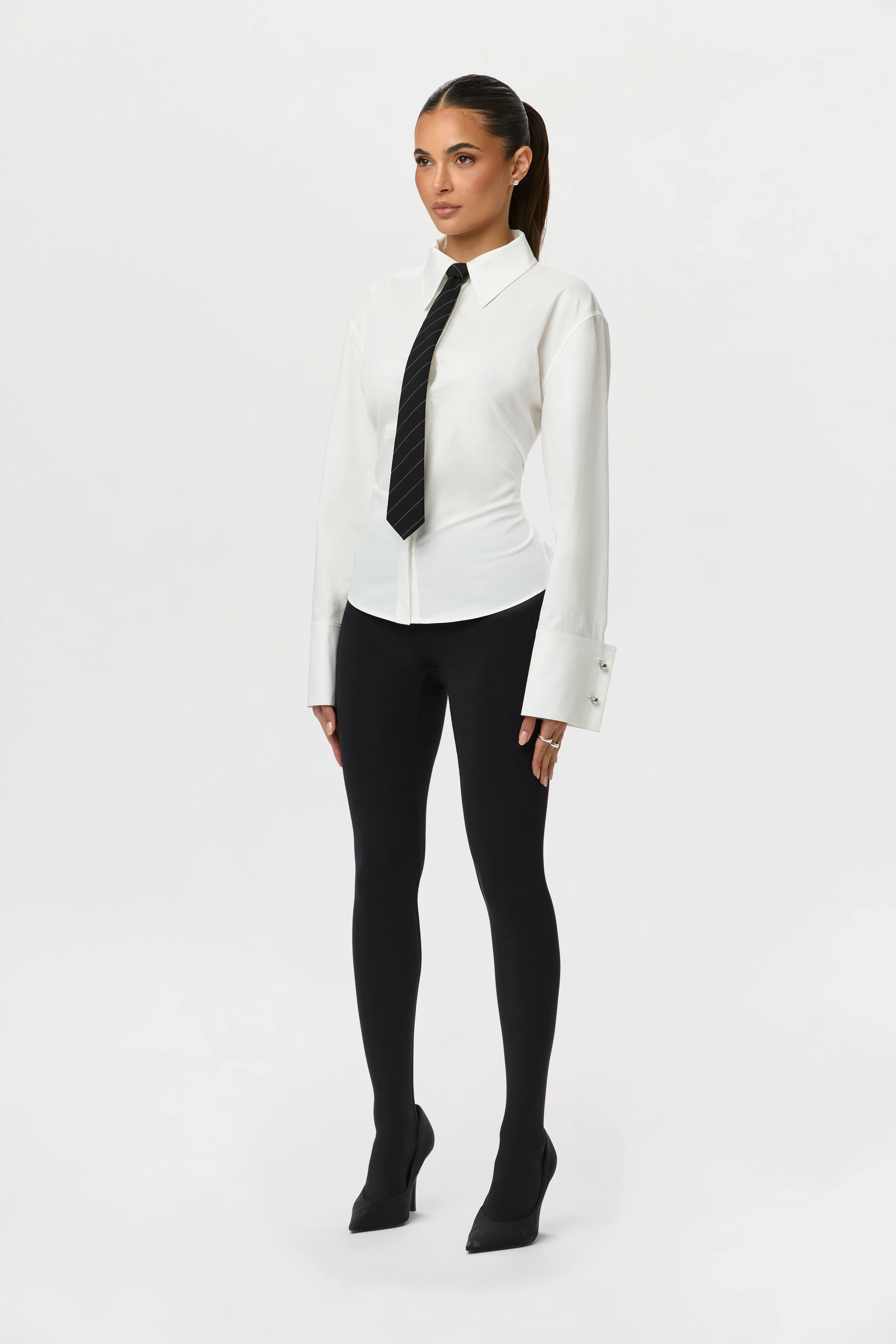 Suiting Pinstripe Tie - Image 5