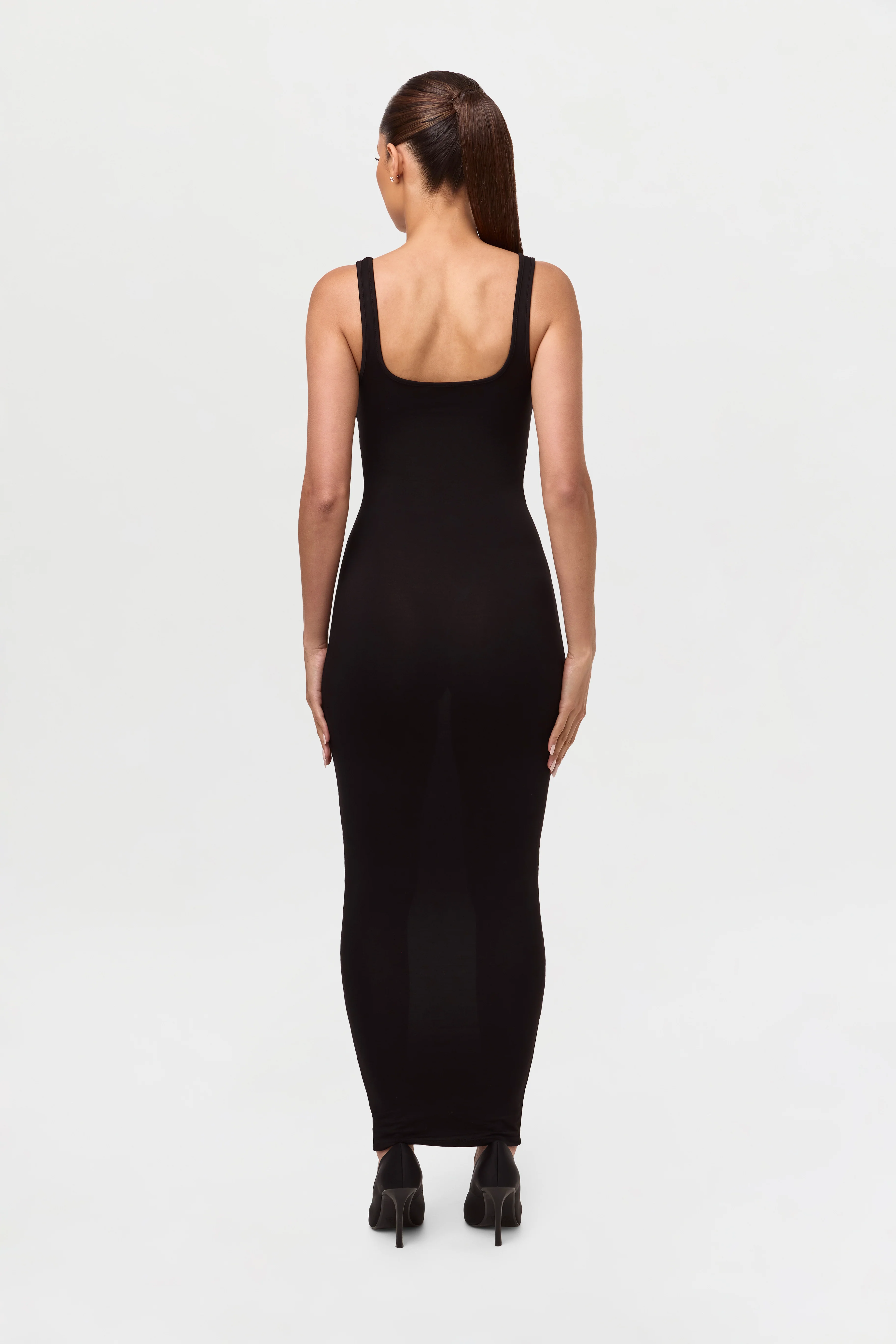 Smooth Sculpt Tank Midi Dress - Image 4