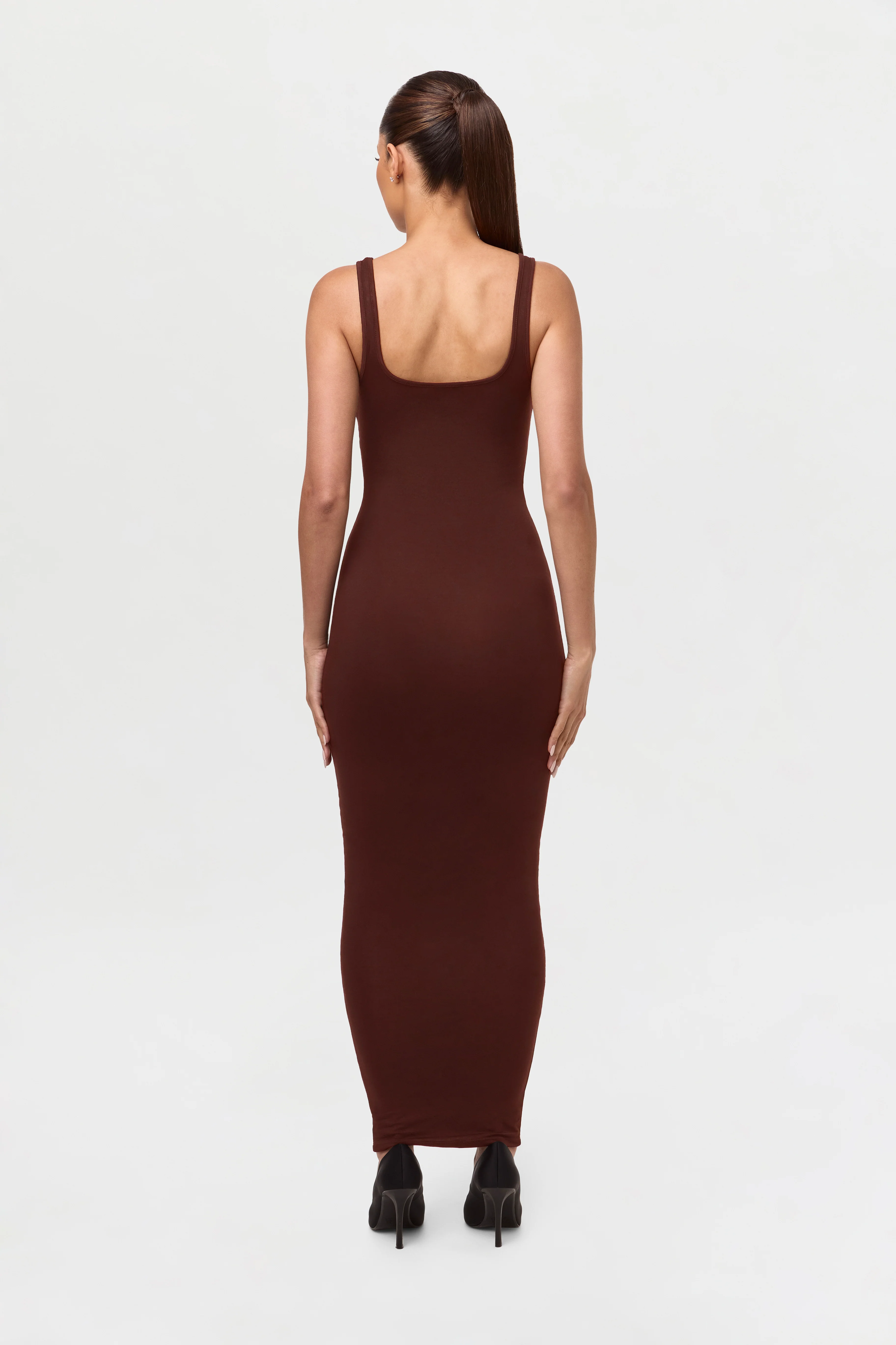 Smooth Sculpt Tank Midi Dress - Image 7