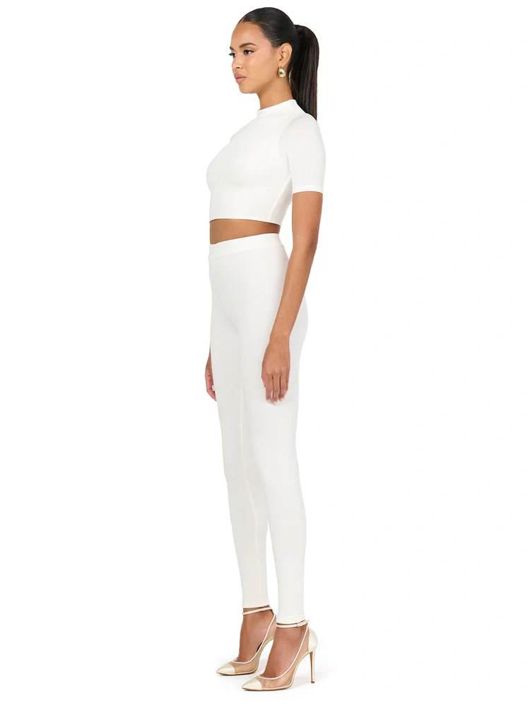 NW Short Sleeve Crop Top - Image 3