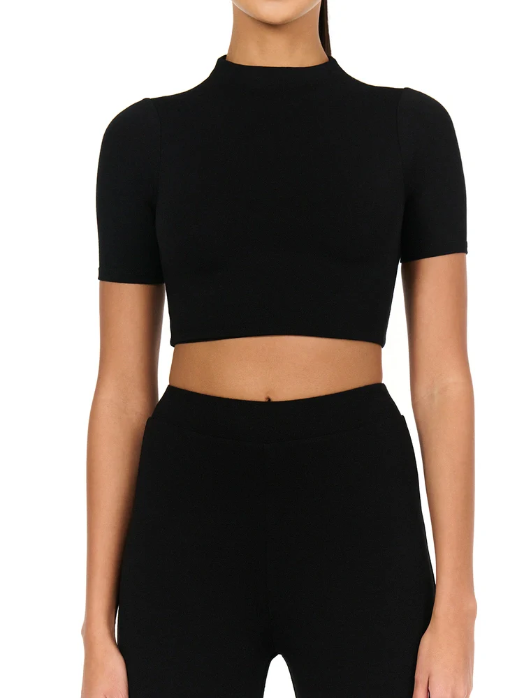 NW Short Sleeve Crop Top - Image 6