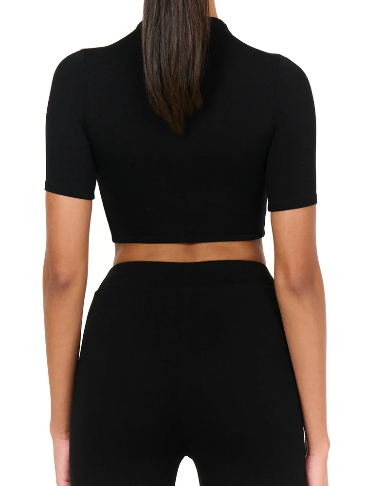 NW Short Sleeve Crop Top - Image 9